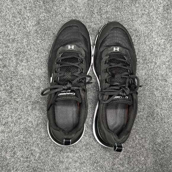 Under Armour Charged Assert 9 Shoes Mens Size 13 Black Running Athletic Training - Picture 9 of 12